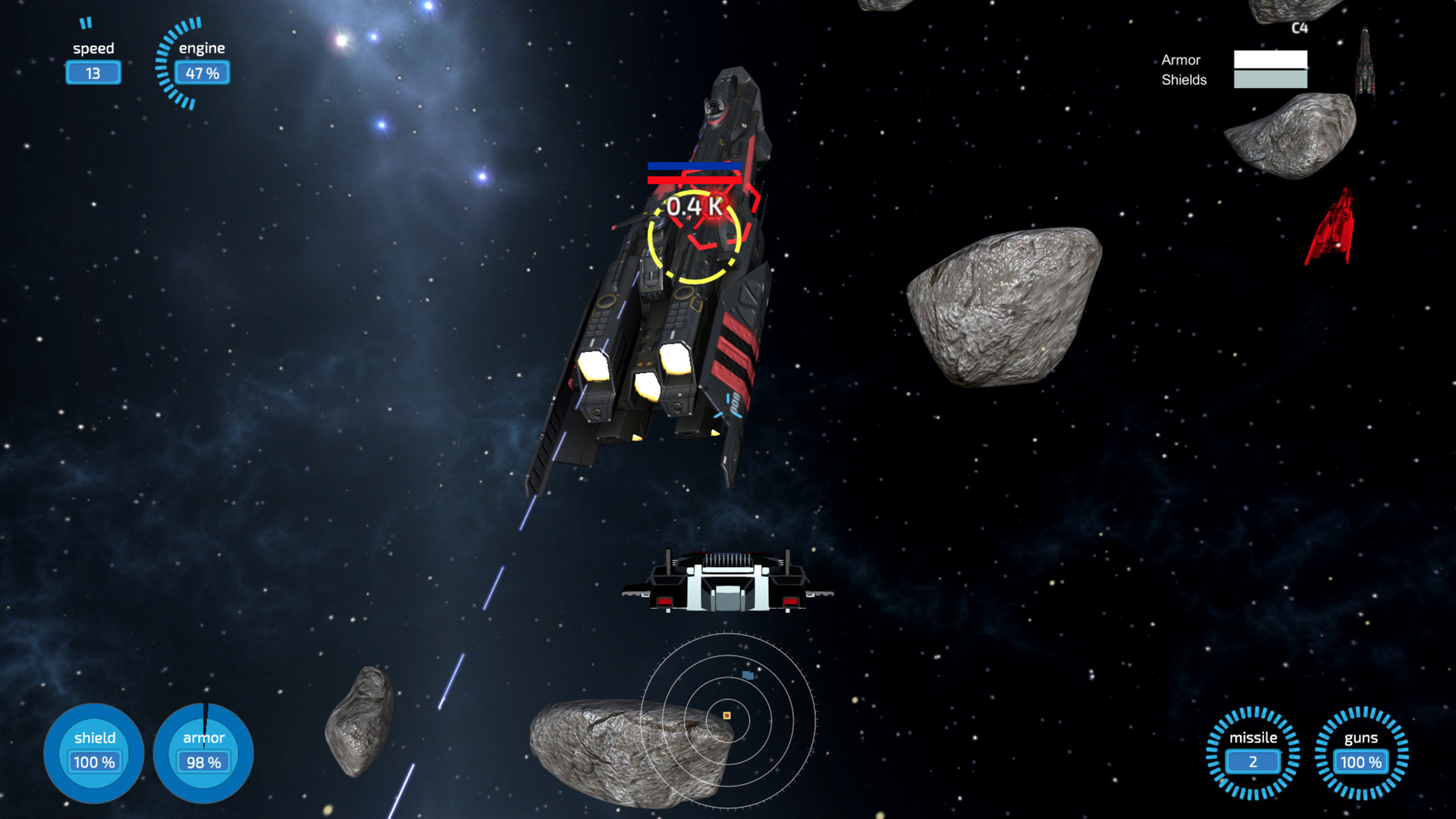 Starship Zvezda screenshot 4