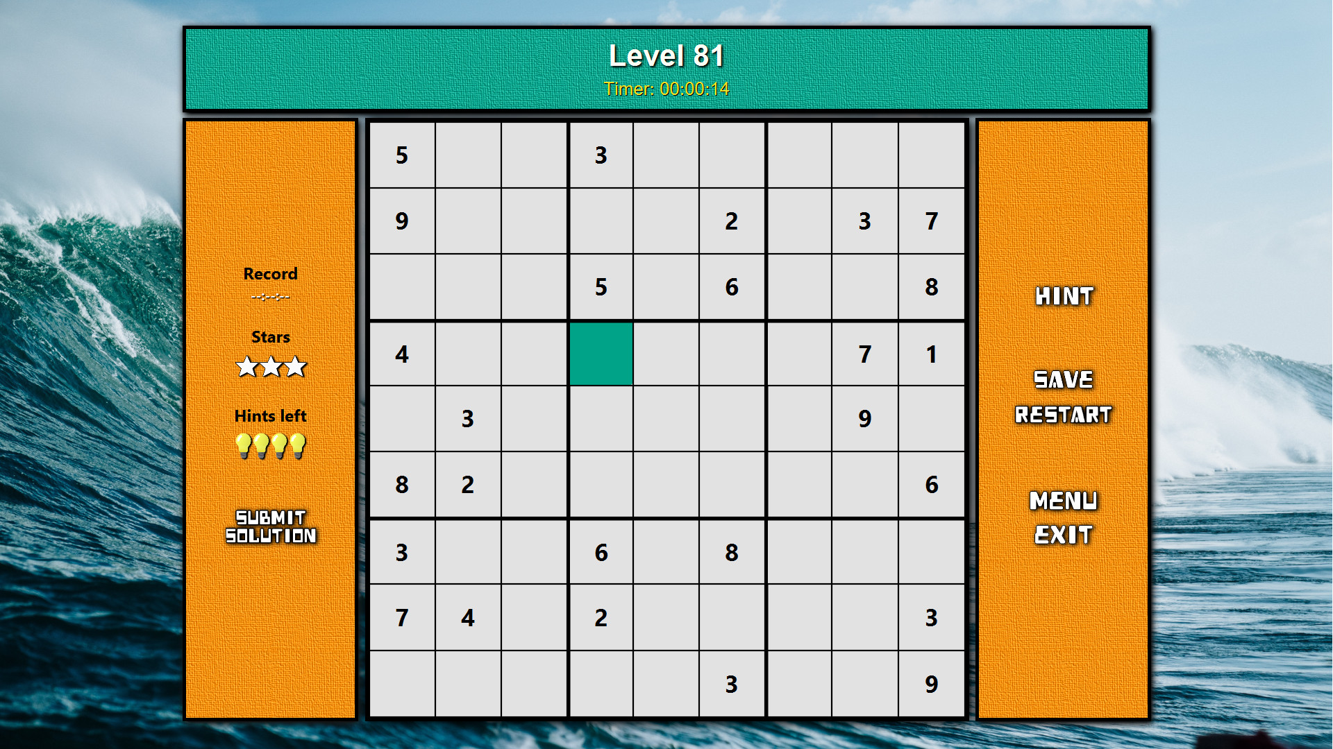 Super Turbo Sudoku screenshot 2