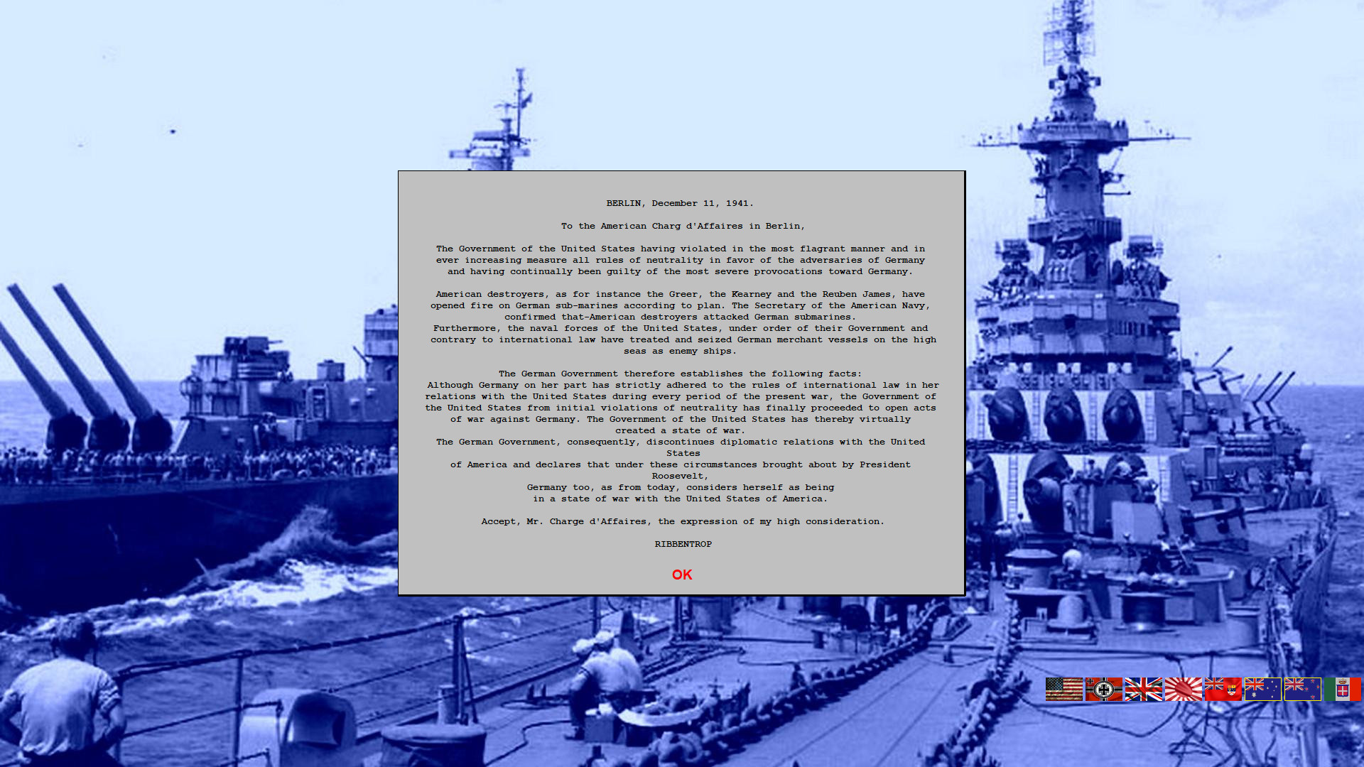 Battleships and Carriers - WW2 Battleship Game screenshot 16