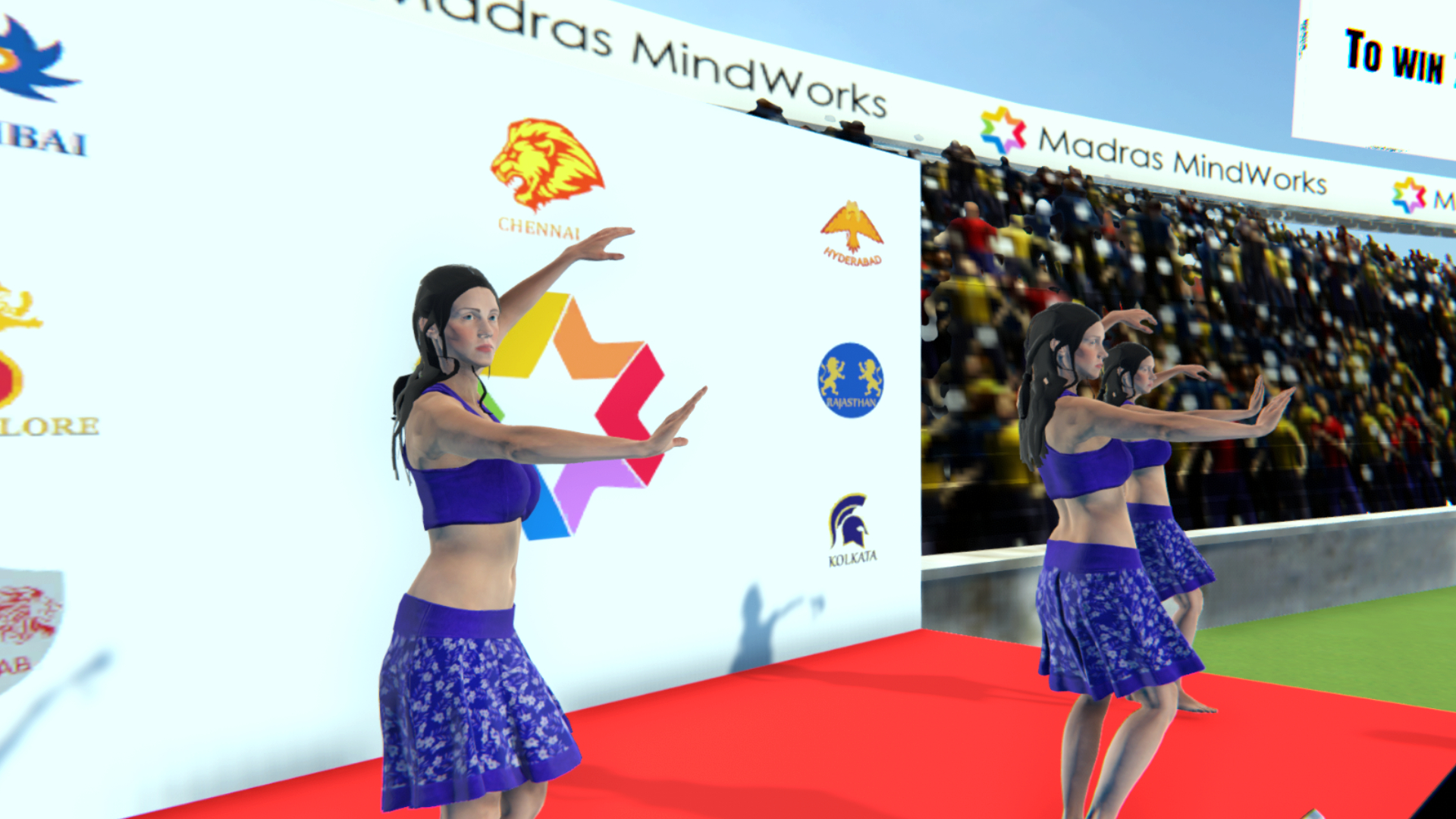 VRiczat - The Virtual Reality Cricket Game screenshot 2