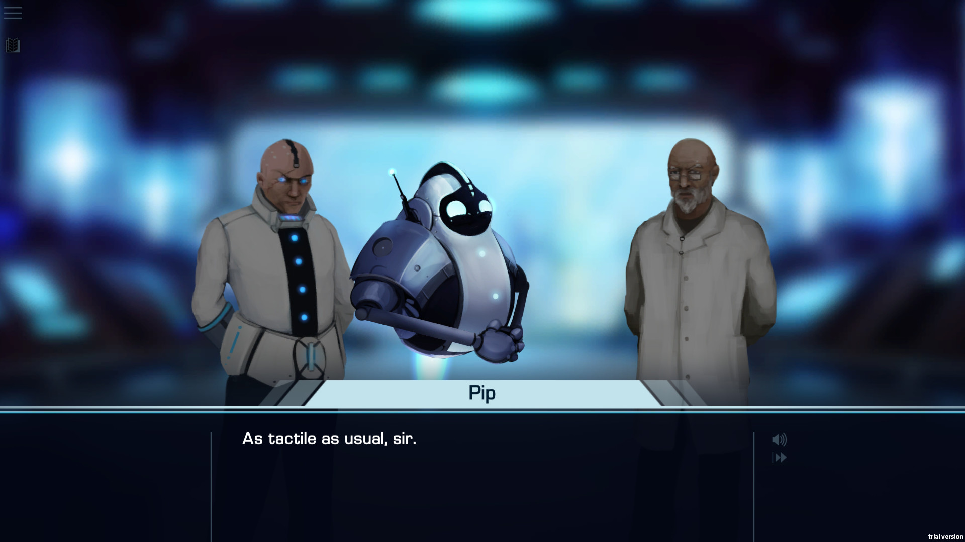 S.A.I.A.'s Awakening: A Robothorium Visual Novel screenshot 4