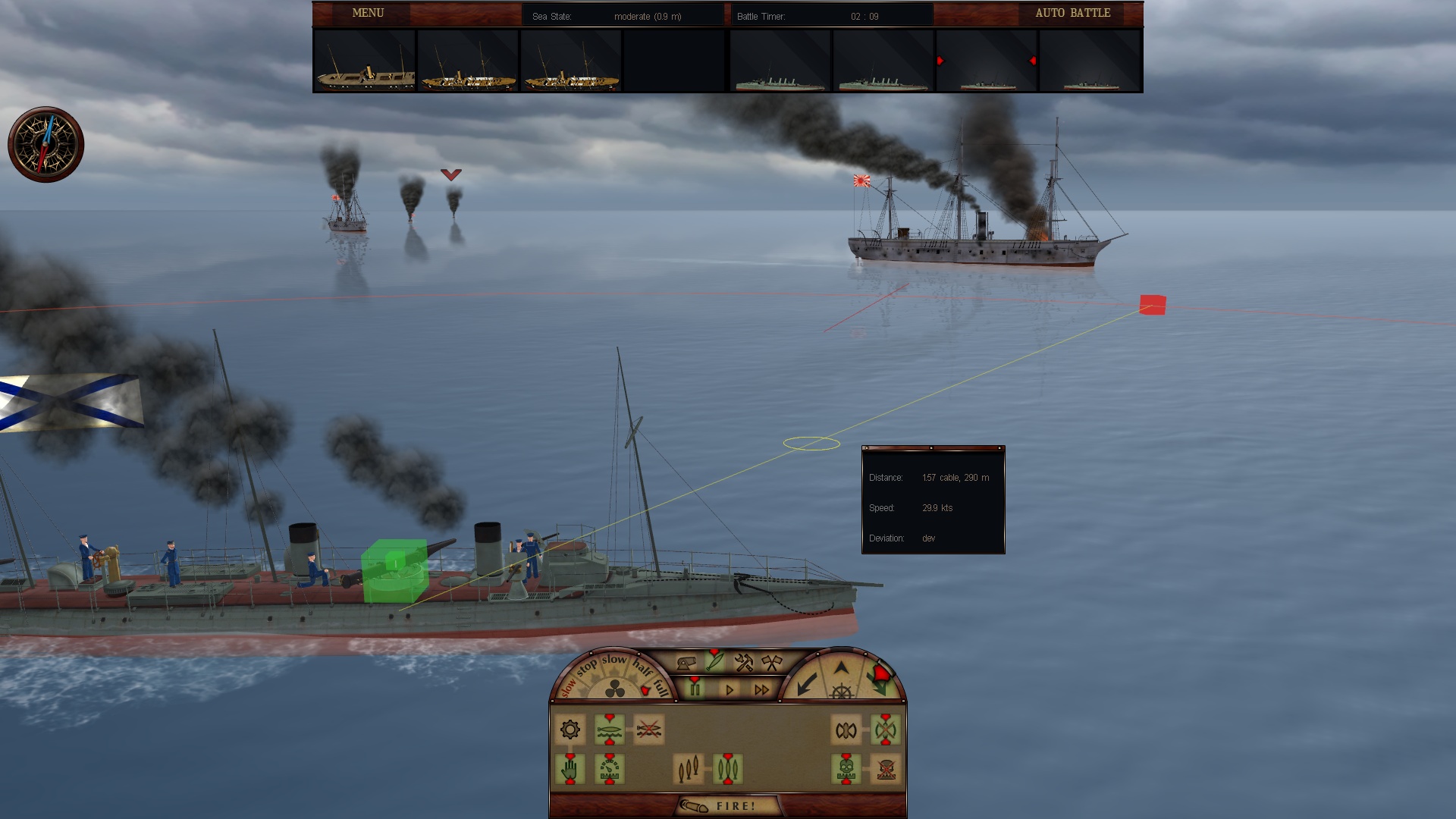 Clad in Iron: Sakhalin 1904 screenshot 14