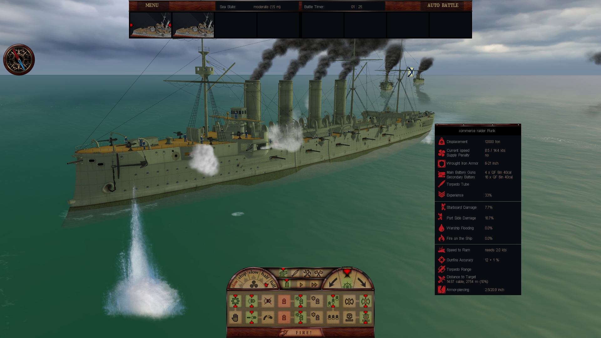 Clad in Iron: Sakhalin 1904 screenshot 5