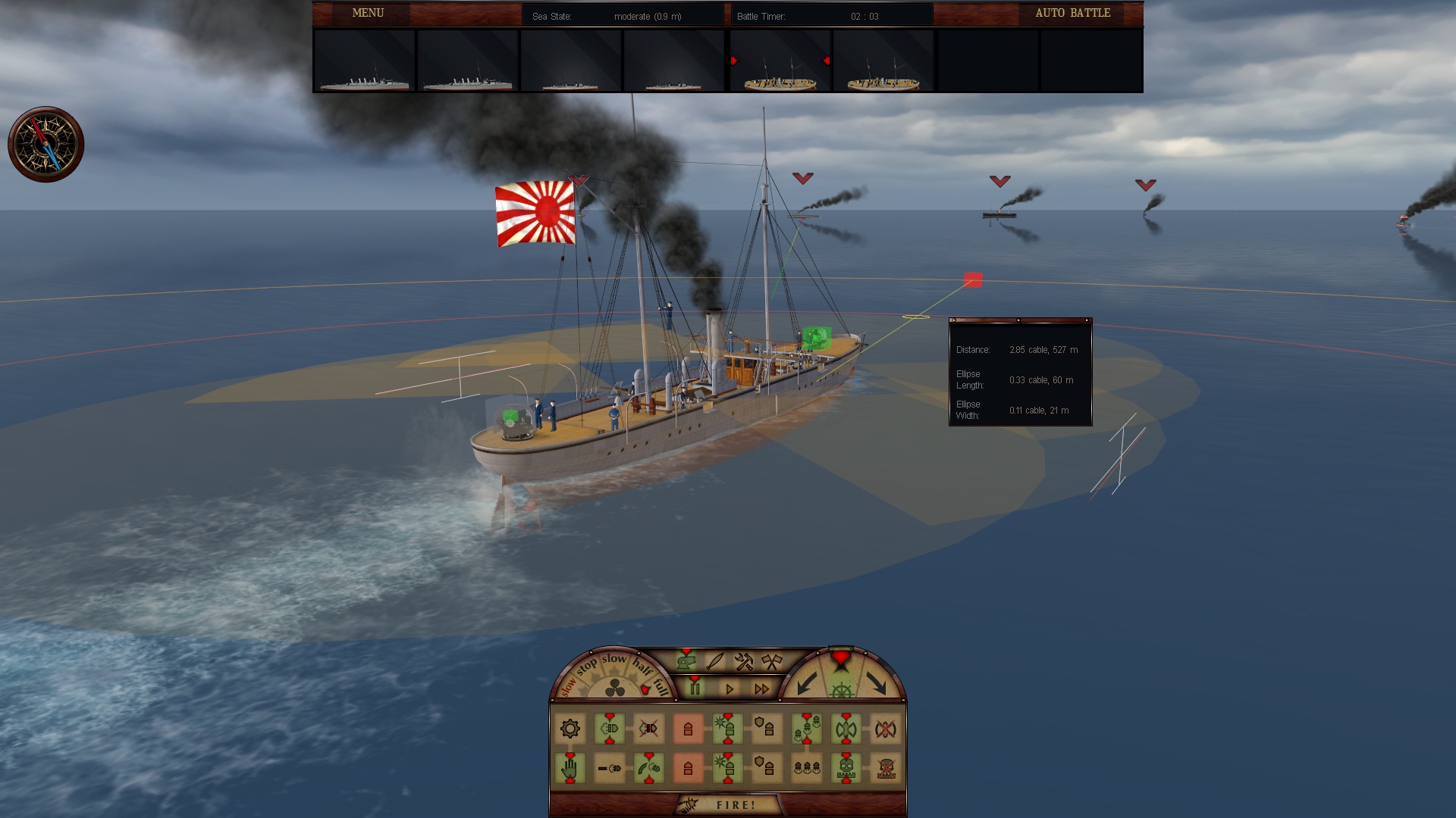 Clad in Iron: Sakhalin 1904 screenshot 13