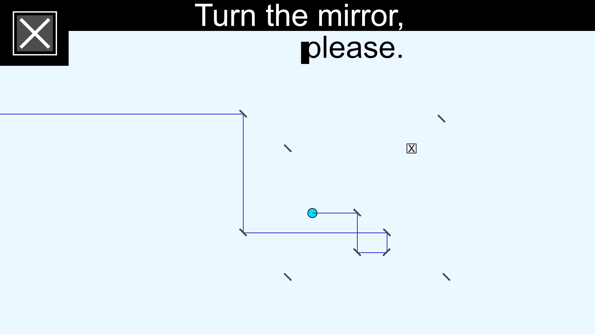 Turn the mirror, please. screenshot 1