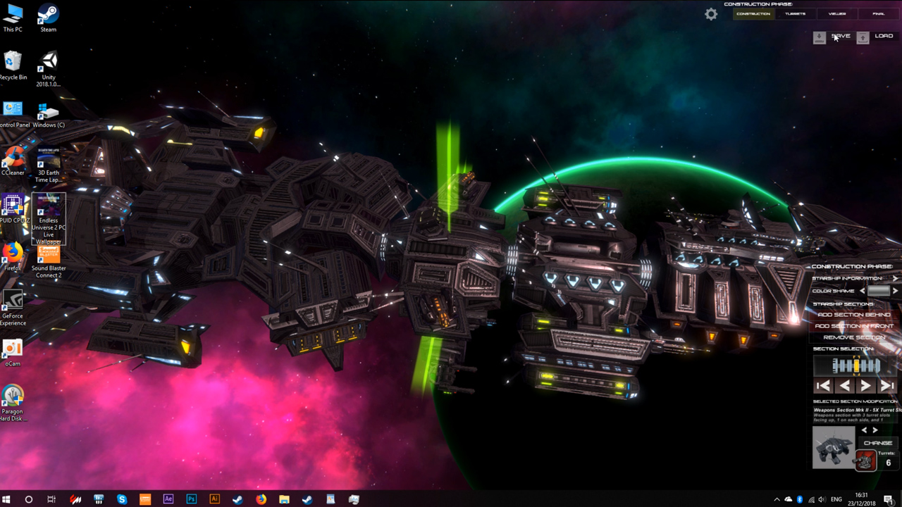 Endless Universe 2 PC Live Wallpaper screenshot 4