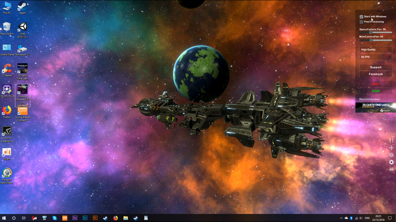 Endless Universe 2 PC Live Wallpaper screenshot 12