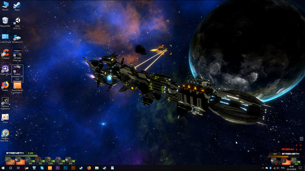 Endless Universe 2 PC Live Wallpaper screenshot 10