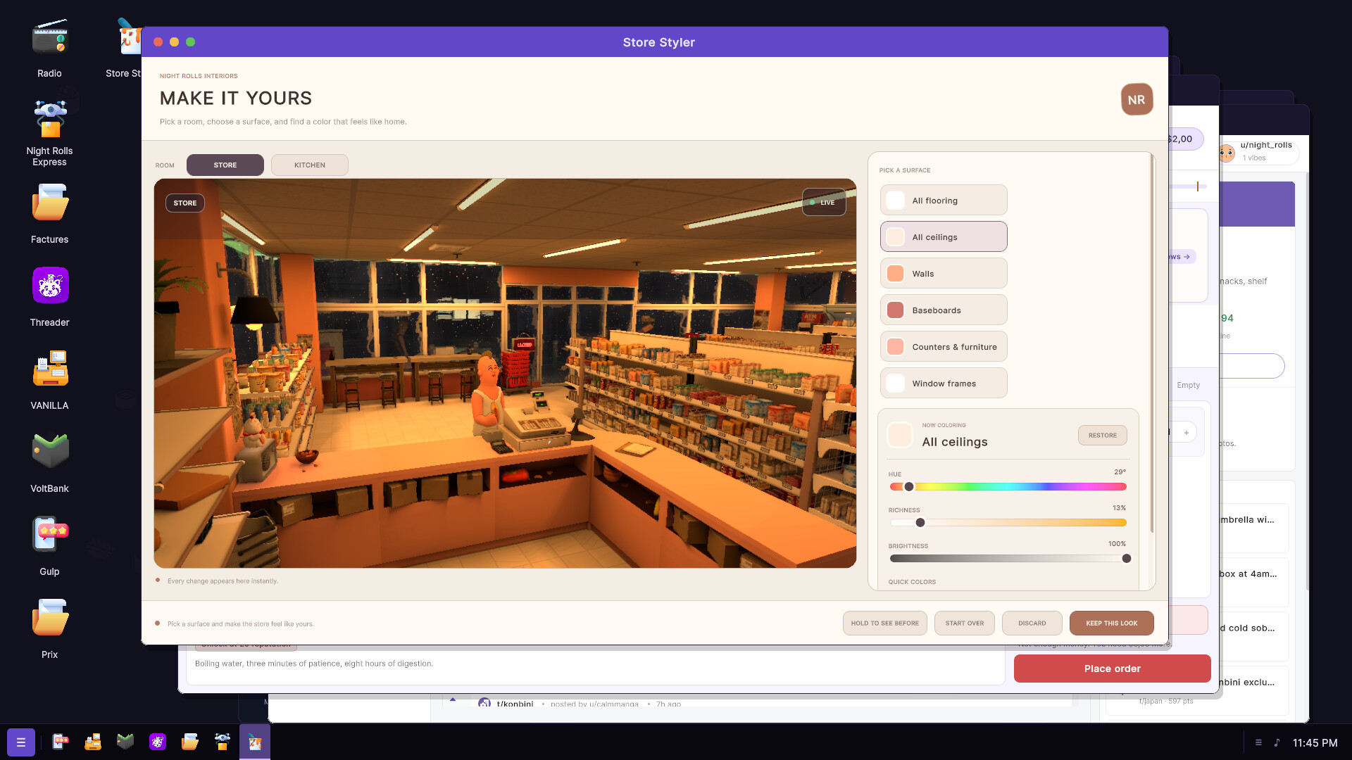 Night Rolls Cozy Store screenshot 11
