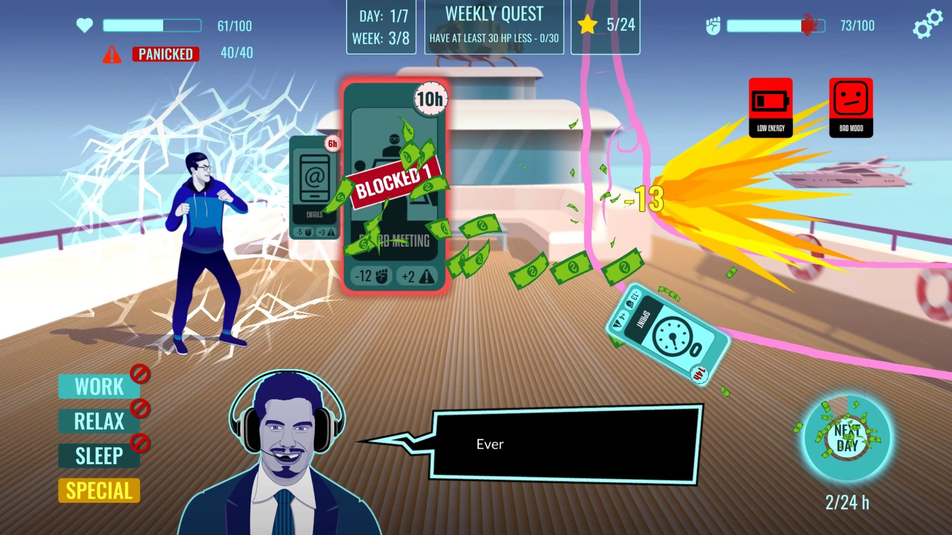 Invisible Fist screenshot 1