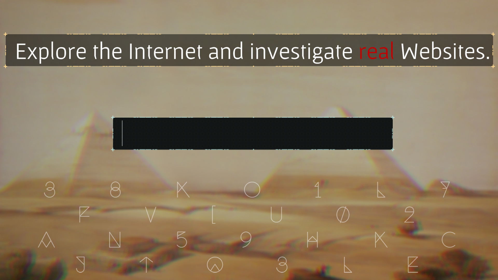 The Last Sphinx ARG screenshot 1