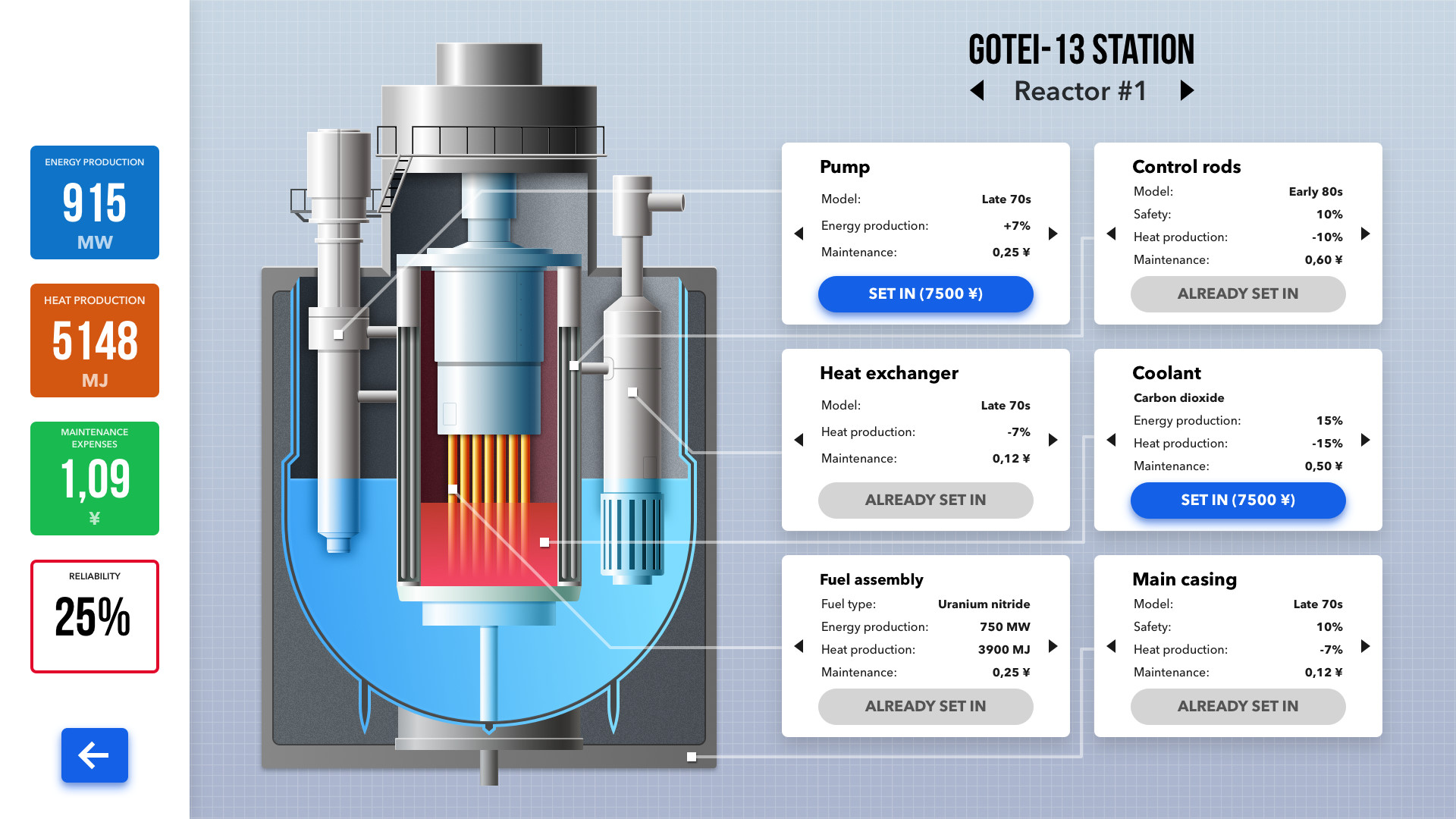 Nuclear Power Station Creator screenshot 2