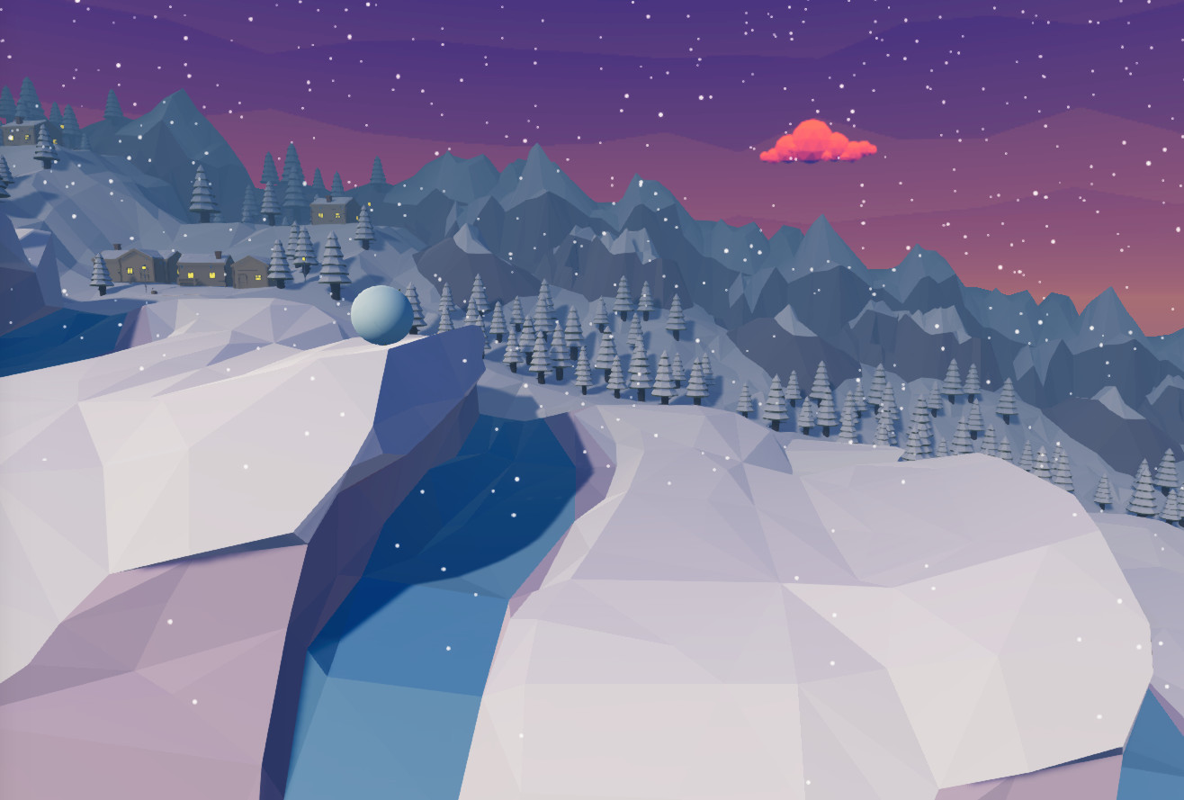 Snowballed: Crazy Downhill screenshot 1