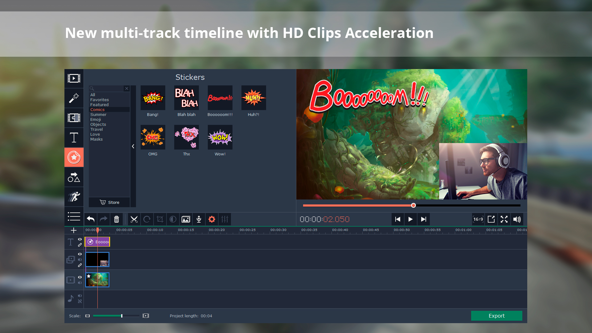 Movavi Video Suite 18 - Video Making Software - Edit, Convert, Capture Screen, and more screenshot 2