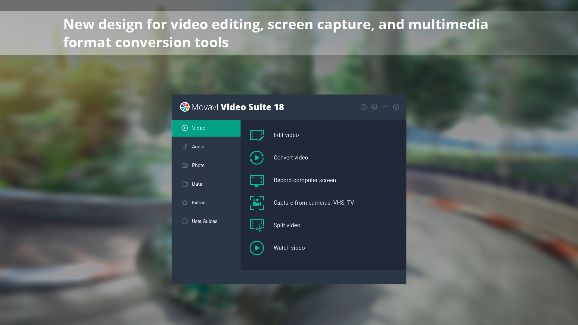 Movavi Video Suite 18 - Video Making Software - Edit, Convert, Capture Screen, and more screenshot 1