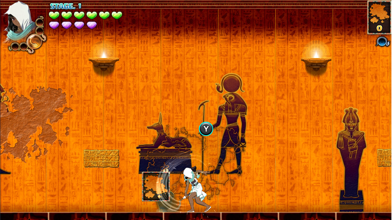 Ankh Guardian - Treasure of the Demon's Temple/ゴッド・オブ・ウォール 魔宮の秘宝 screenshot 1