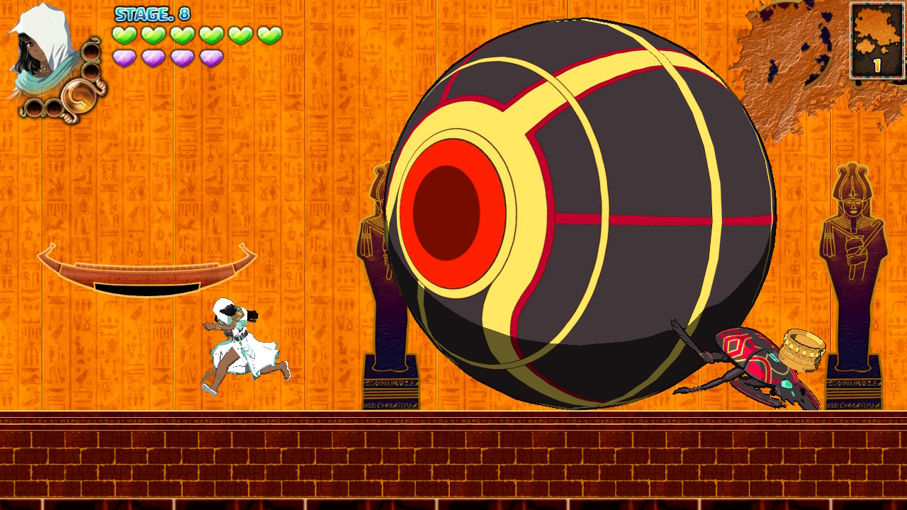 Ankh Guardian - Treasure of the Demon's Temple/ゴッド・オブ・ウォール 魔宮の秘宝 screenshot 2