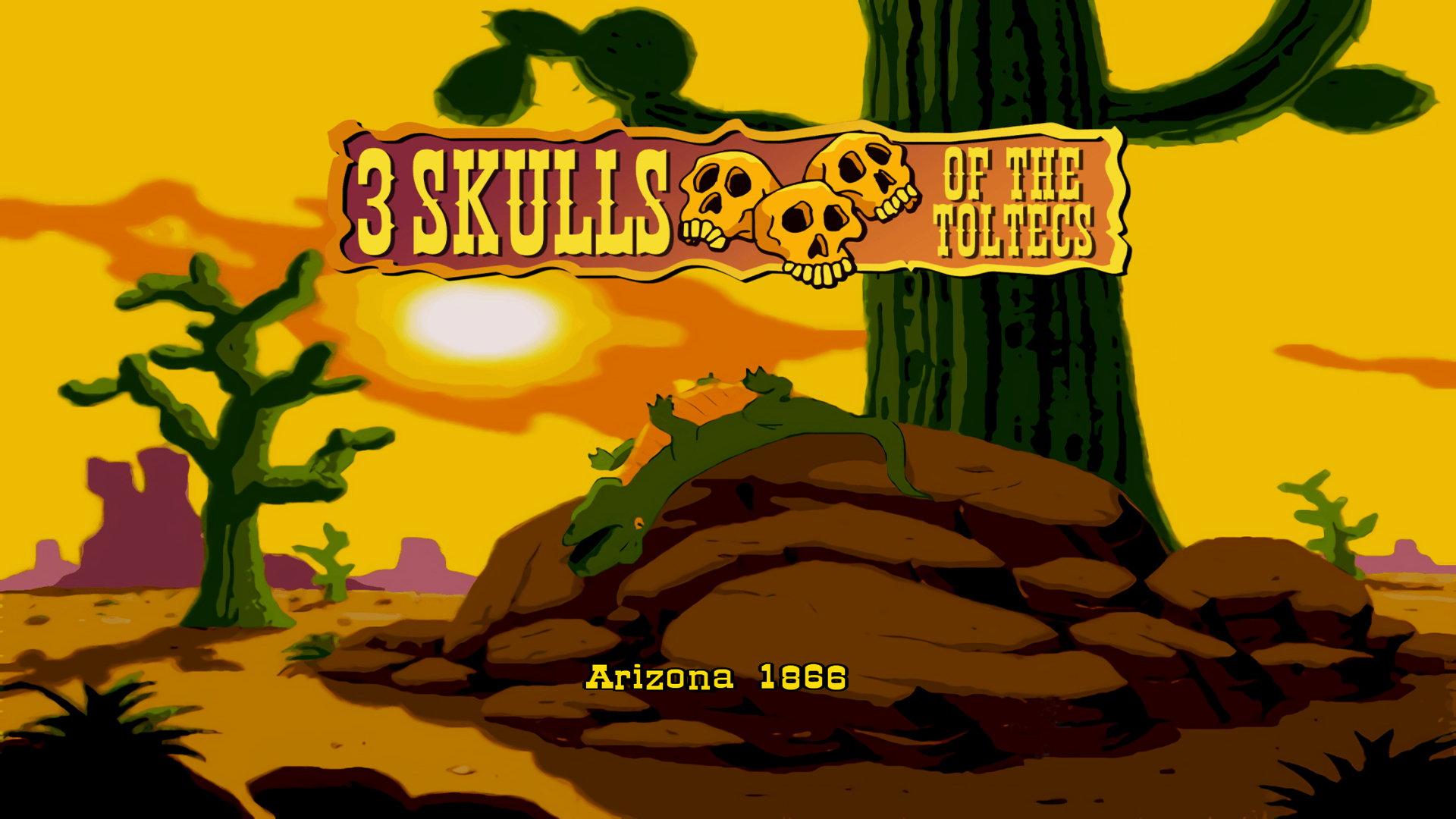 Fenimore Fillmore: 3 Skulls of the Toltecs screenshot 1