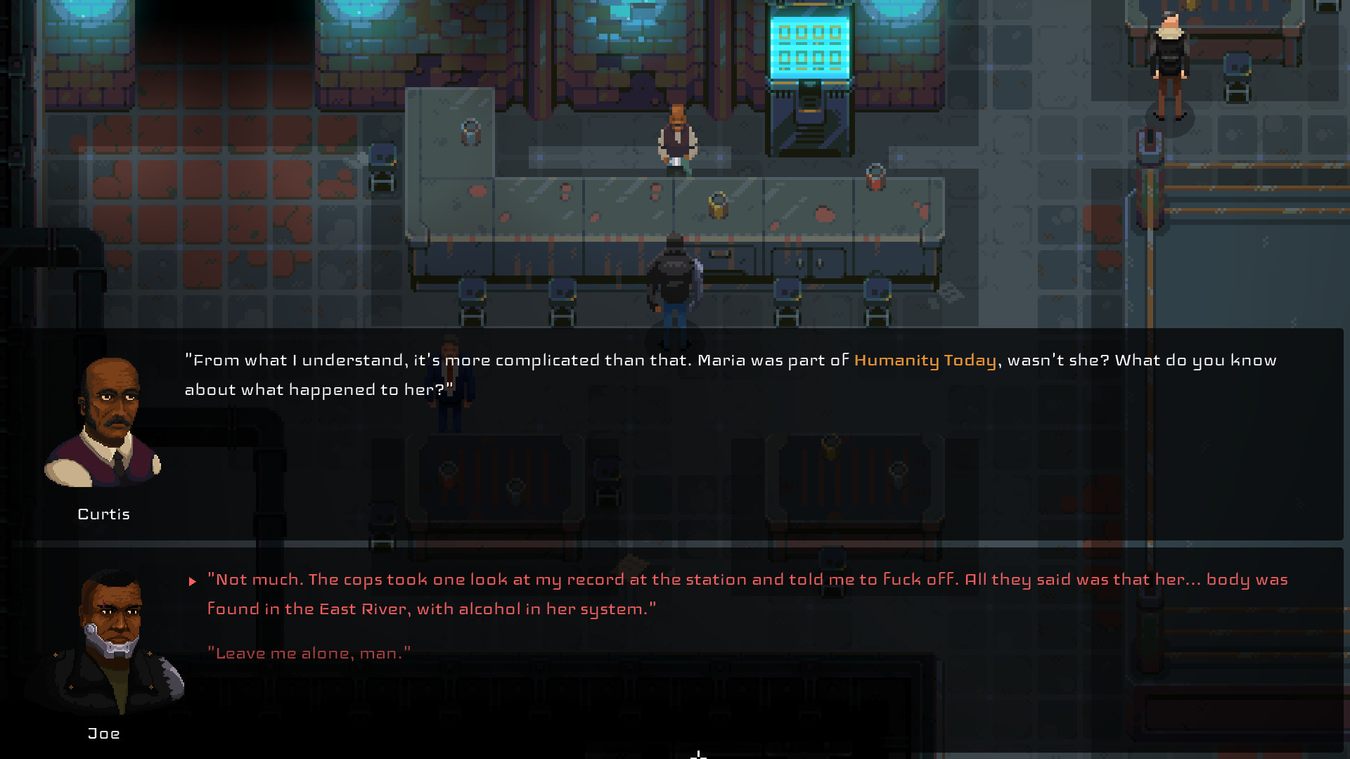 Disjunction screenshot 2