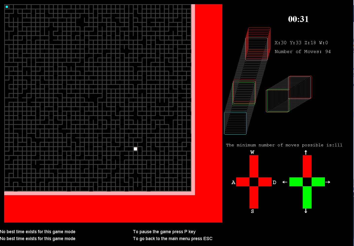 Maze 4D screenshot 1