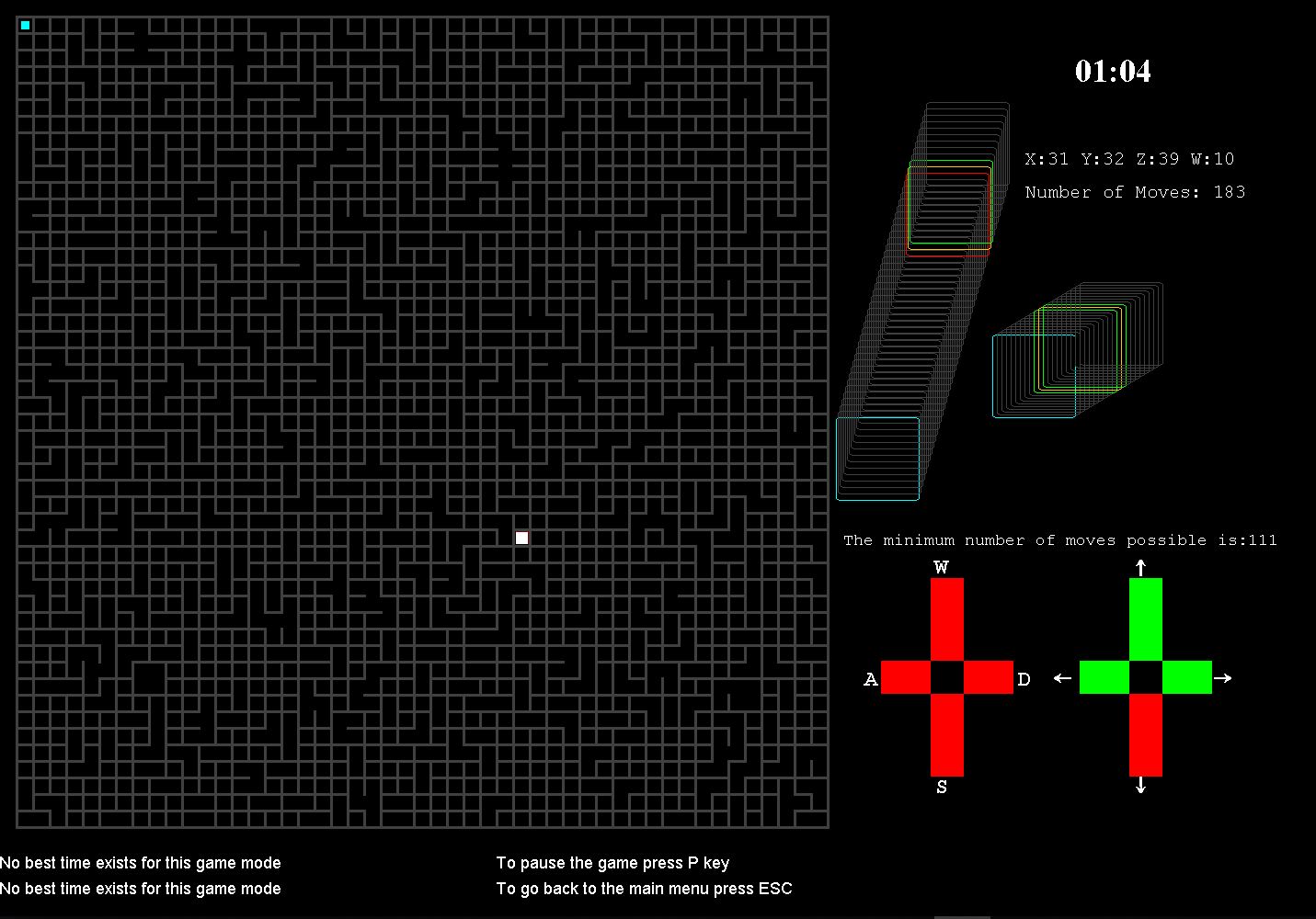 Maze 4D screenshot 2