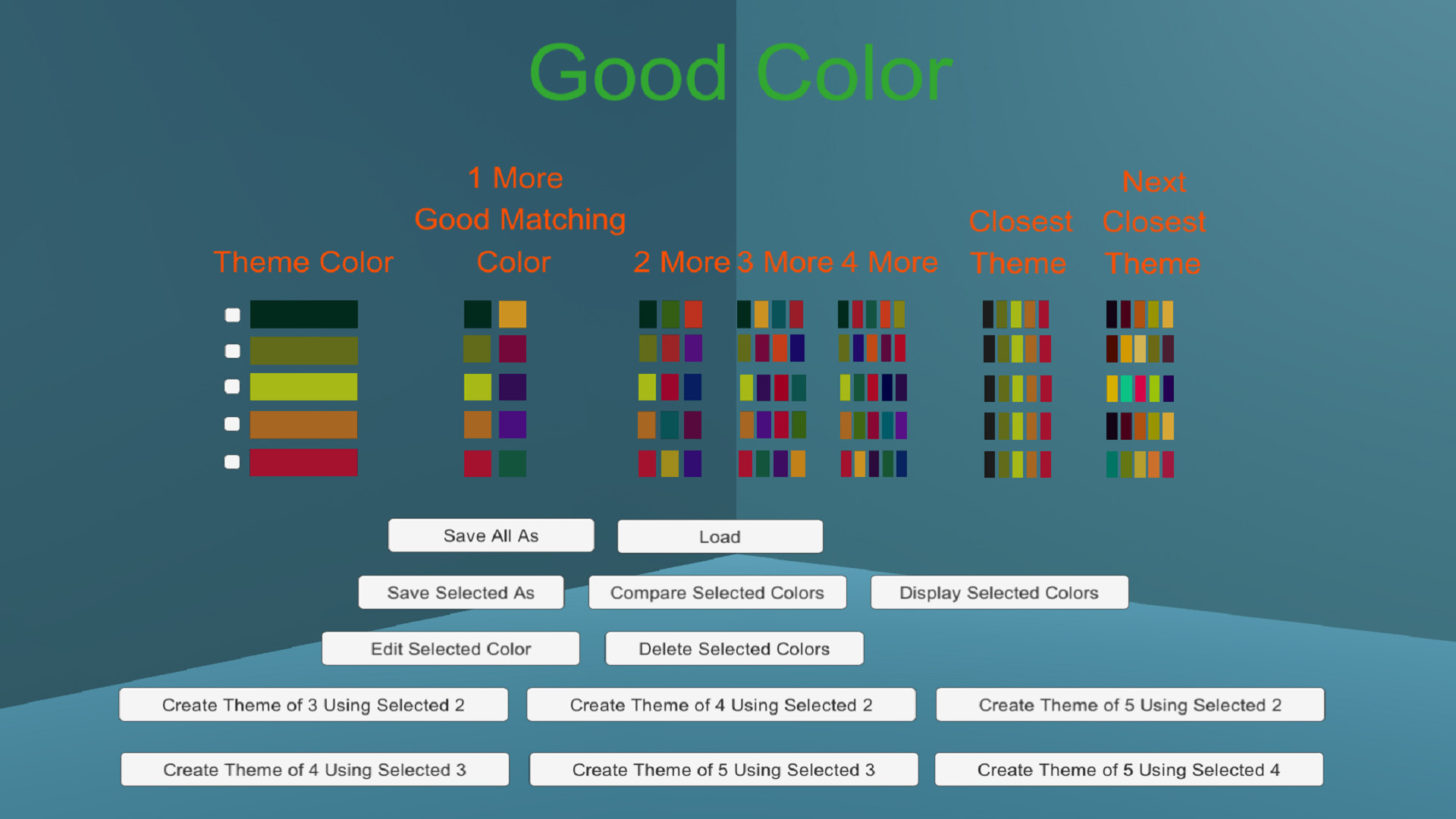 GoodColor screenshot 2