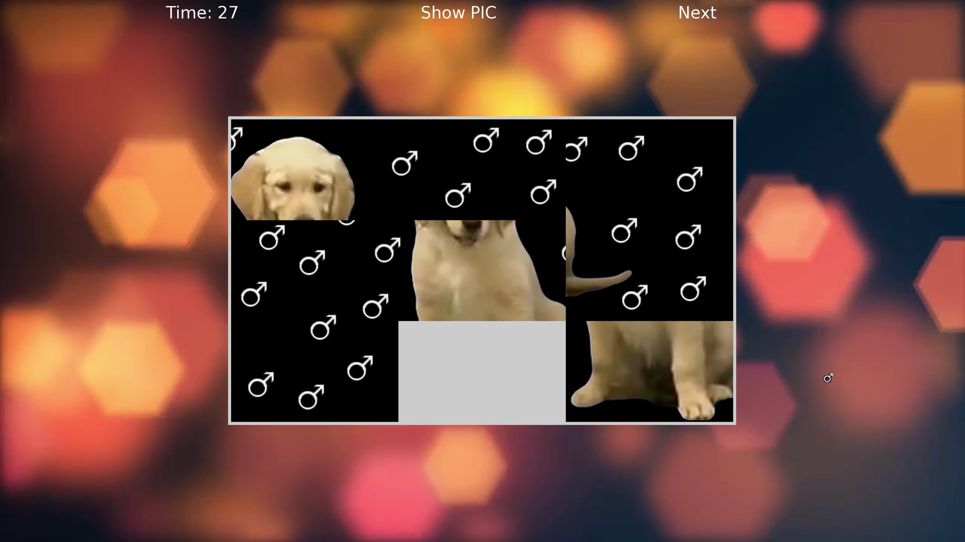GACHIMUCHI M♂NLY PUZZLE screenshot 1