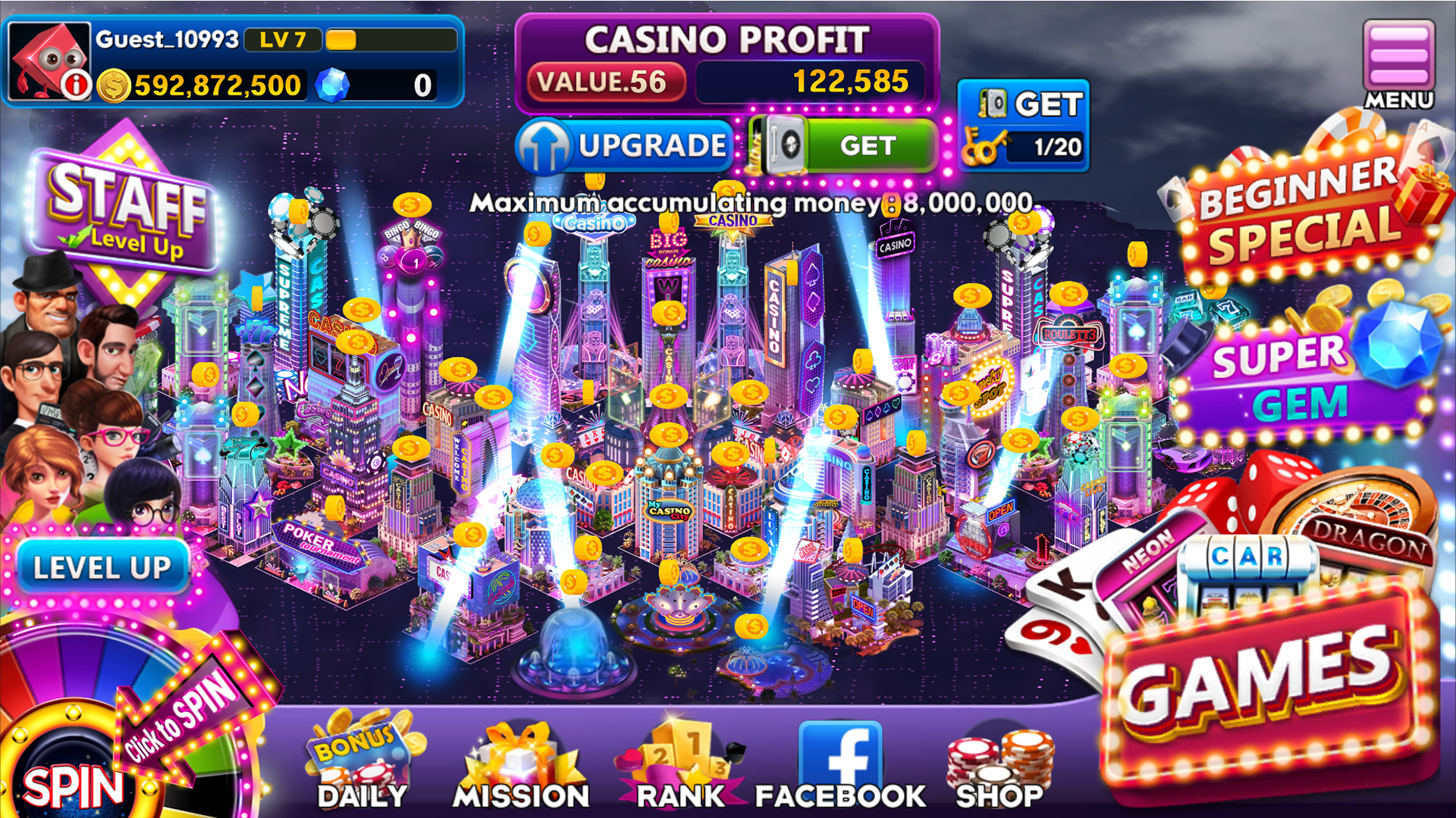 Supreme Casino City screenshot 1