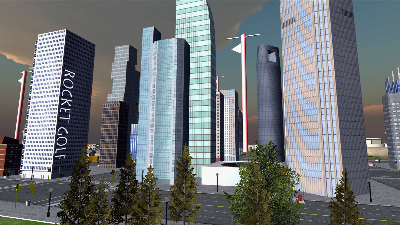 Rocket Golf - Drive screenshot 2
