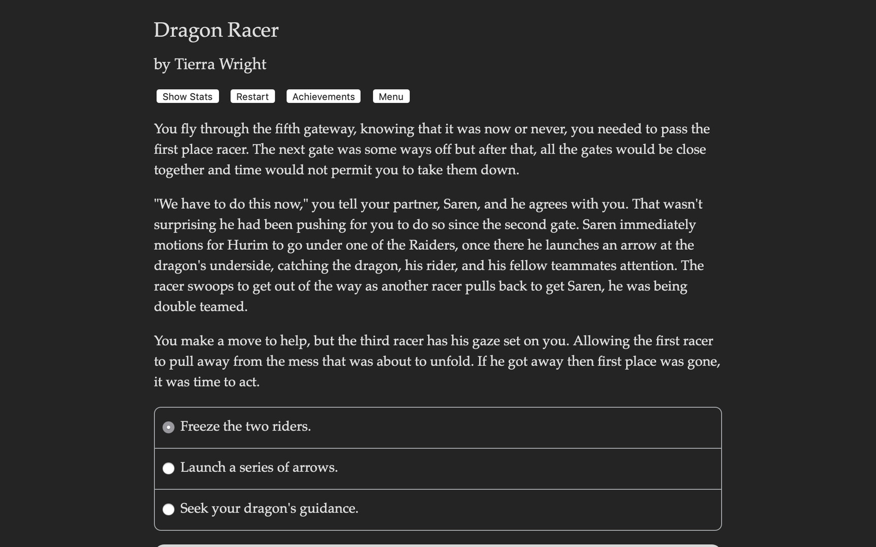 Dragon Racer screenshot 2