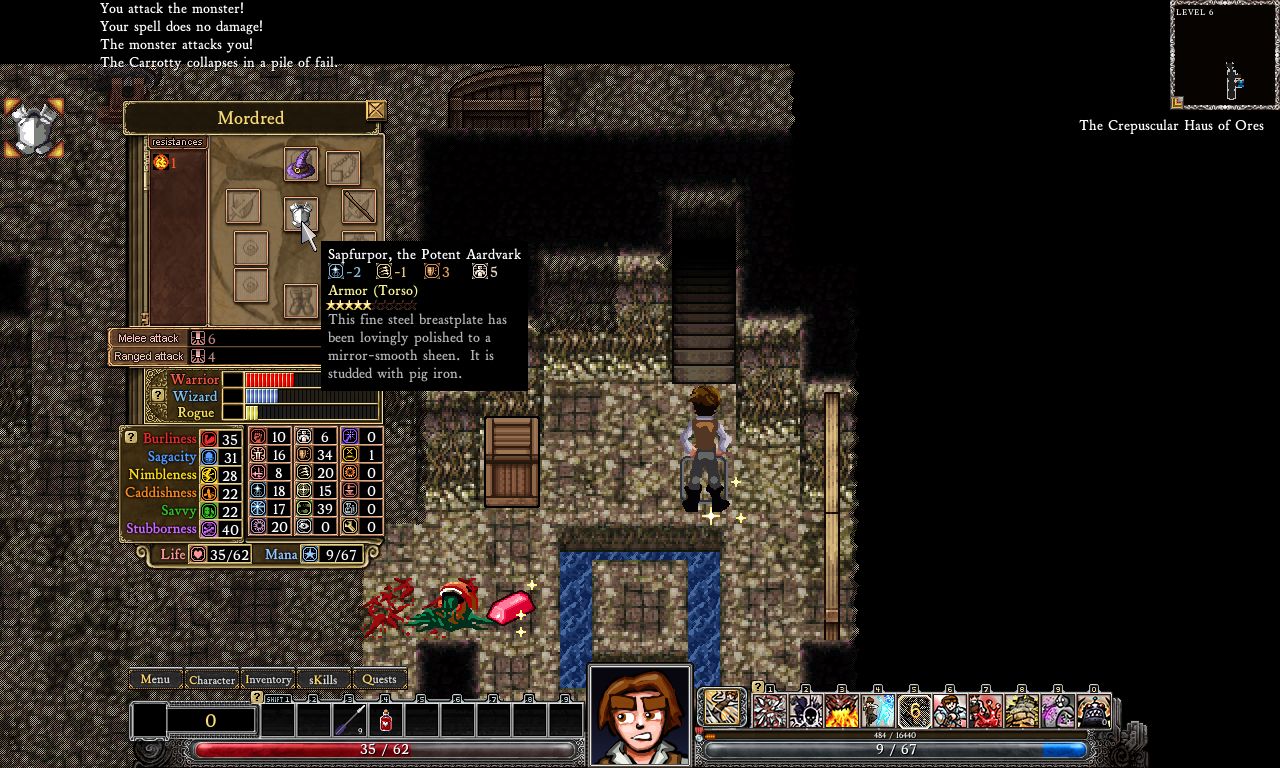 Dungeons of Dredmor screenshot 6