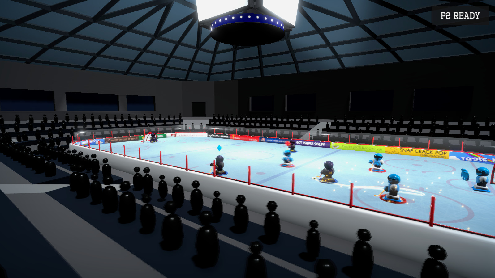 3 on 3 Super Robot Hockey screenshot 3