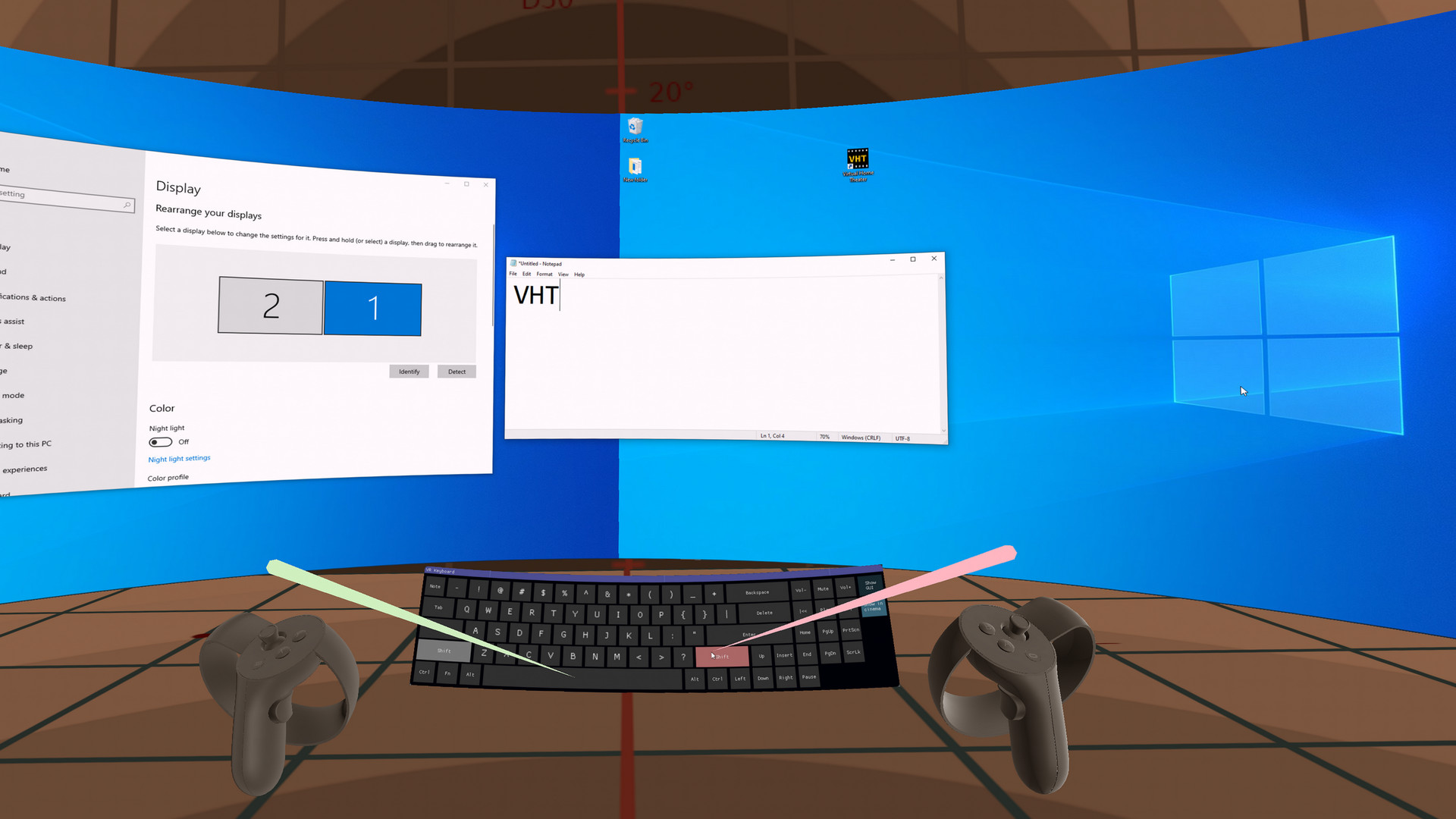 Virtual Home Theater VR Video Player screenshot 1