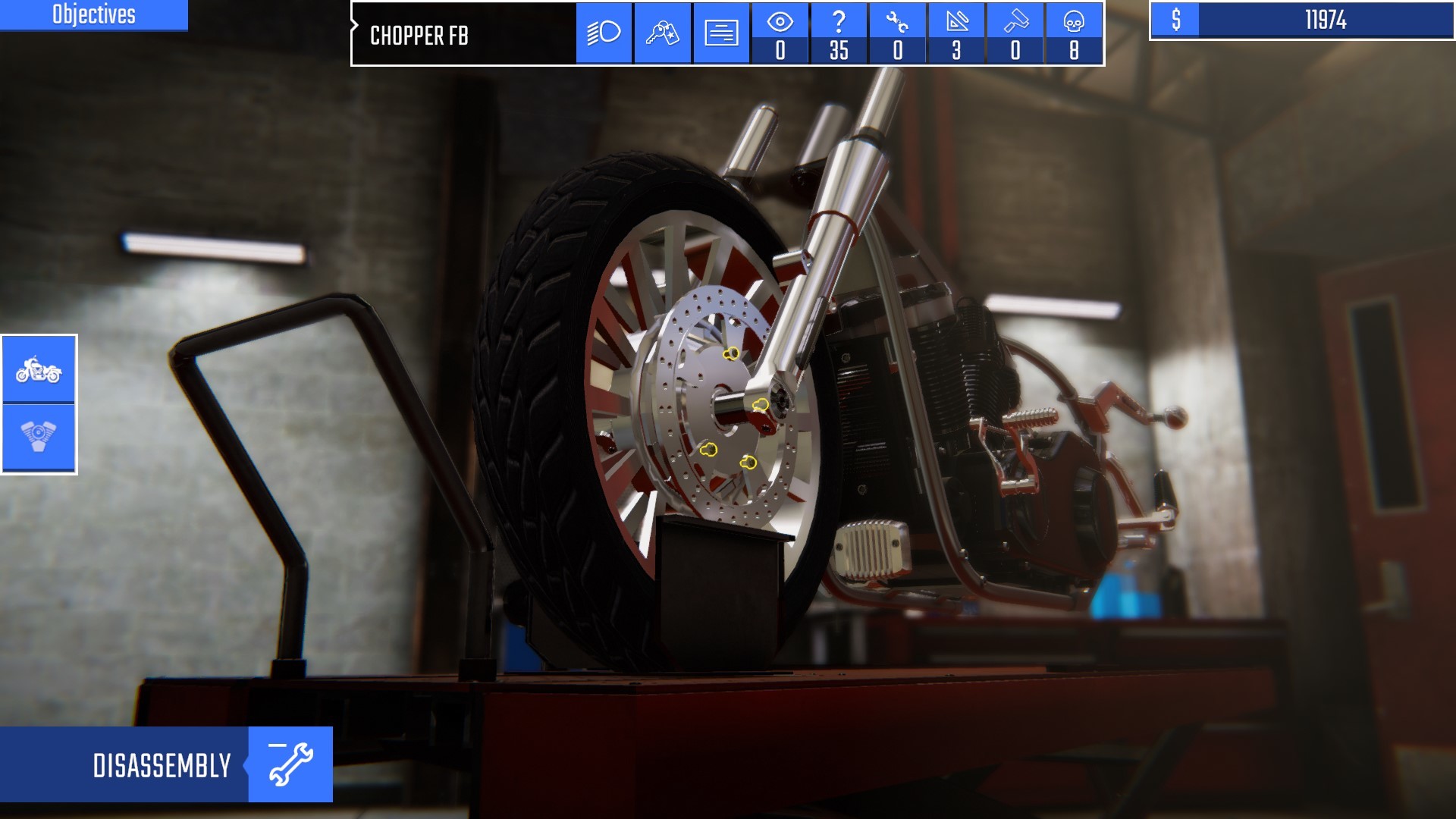 Biker Garage: Mechanic Simulator screenshot 16