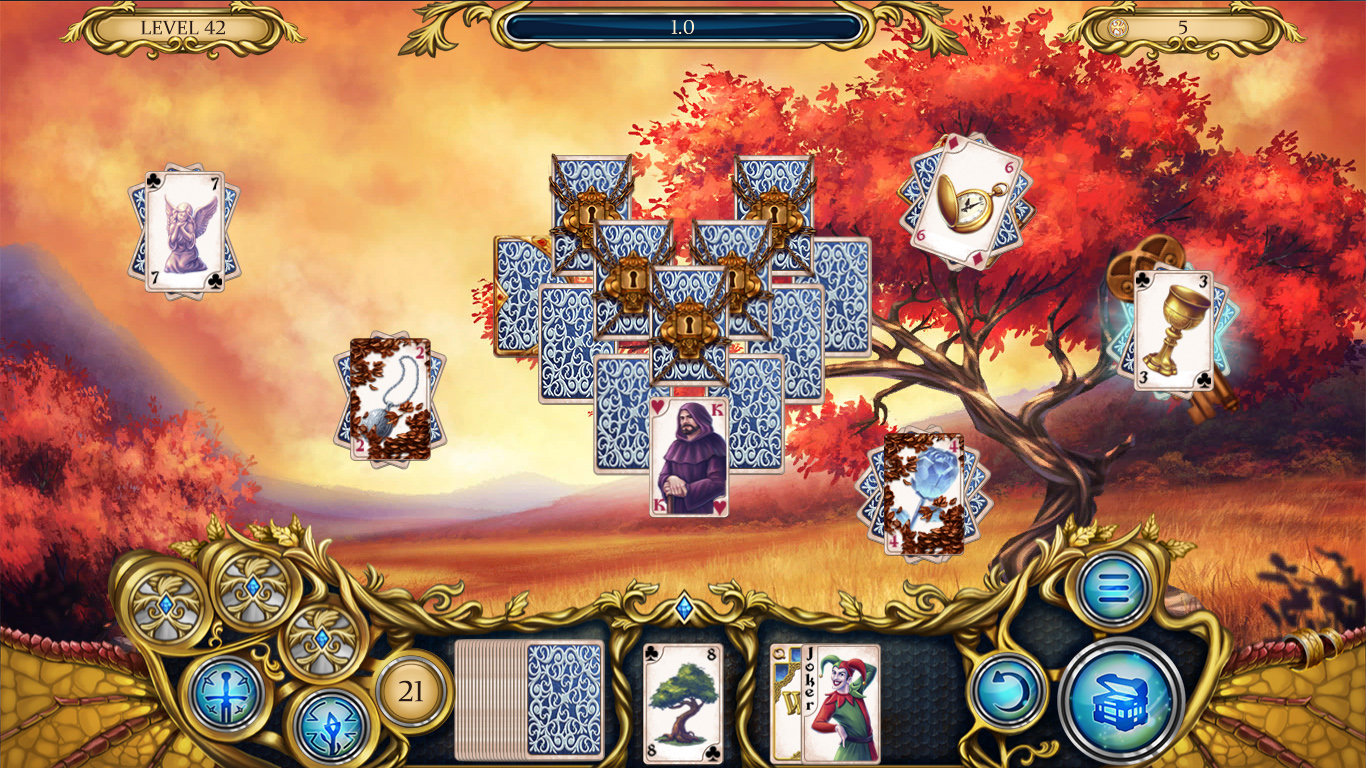 Solitaire. Dragon Light screenshot 2