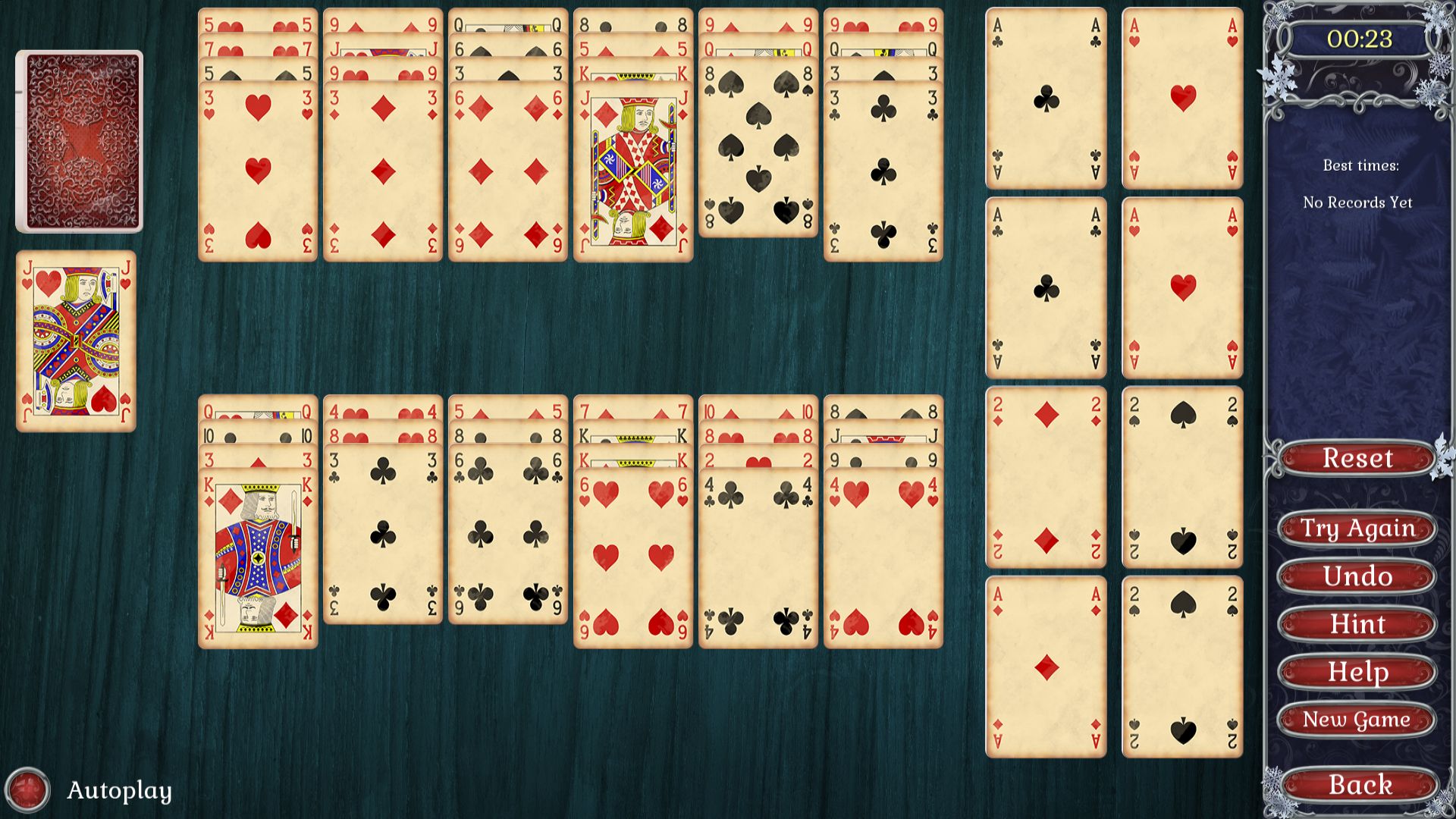 Jewel Match Solitaire Winterscapes screenshot 11