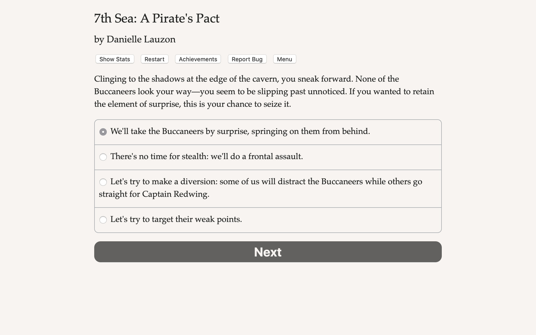 7th Sea: A Pirate's Pact screenshot 1