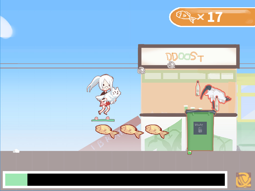 持猫少女凯蒂/Kaidi, armed with a cat screenshot 2