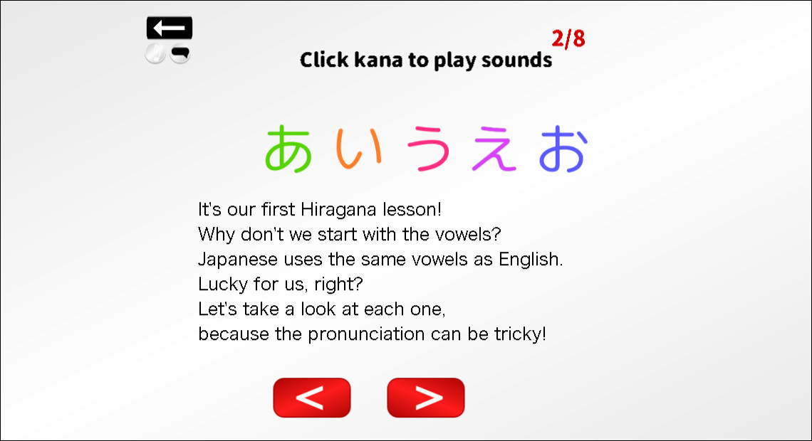 Let's Learn Japanese! Hiragana screenshot 6